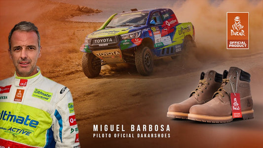 Miguel Barbosa embaixador Dakar Shoes em Portugal